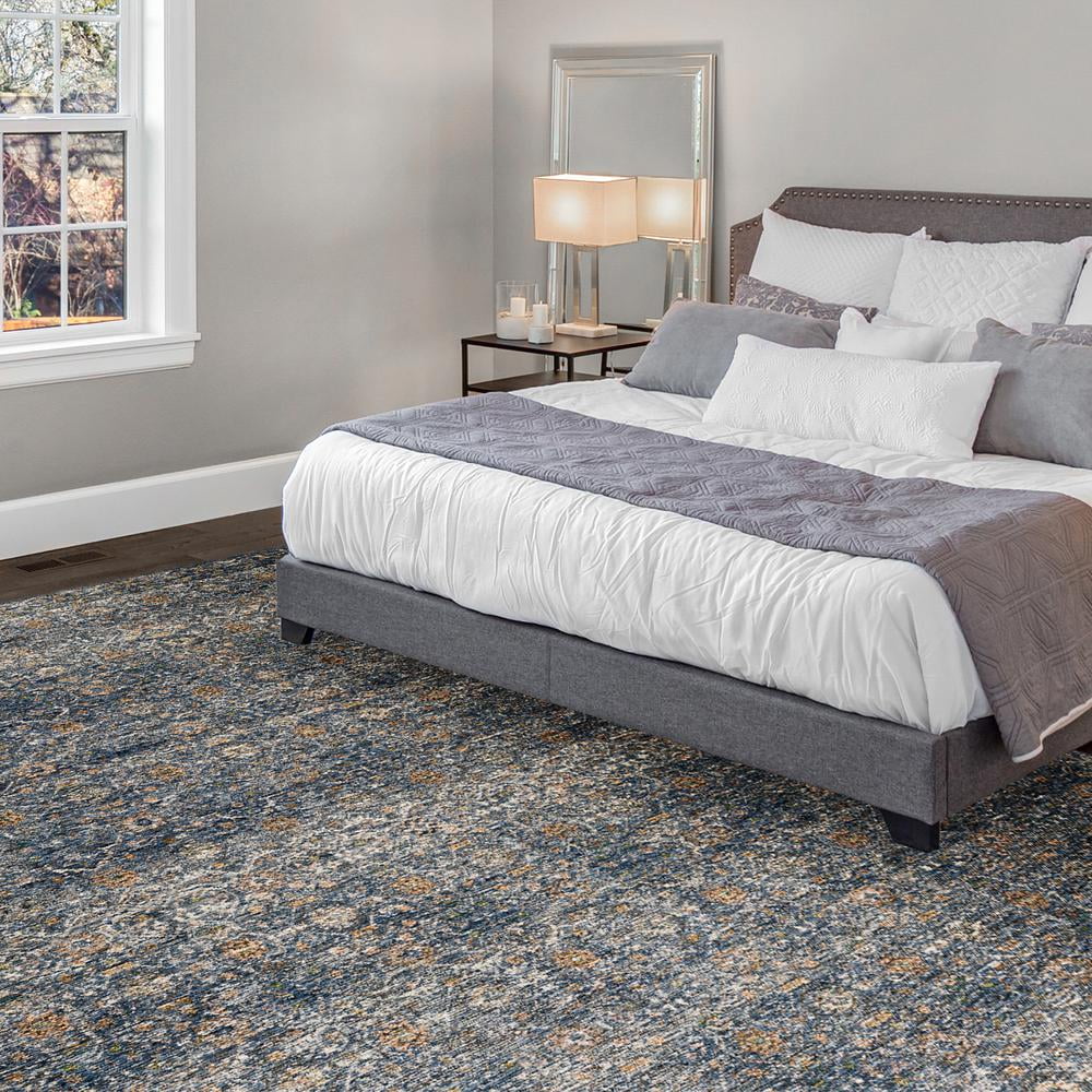 Rugs Dalyn 7'10" Yarra Navy Rug 5' x YA6