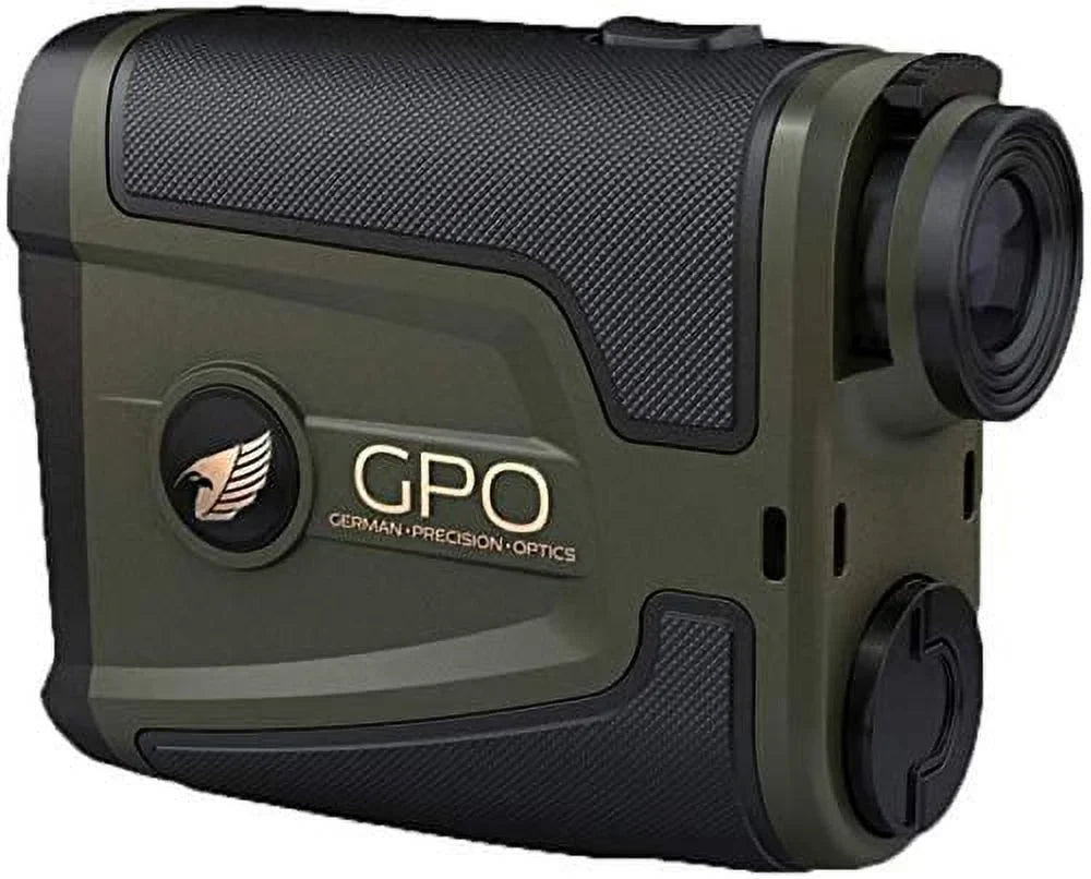 German RangeTracker Optics Precision 6x20mm Green Rangefinder, 1800