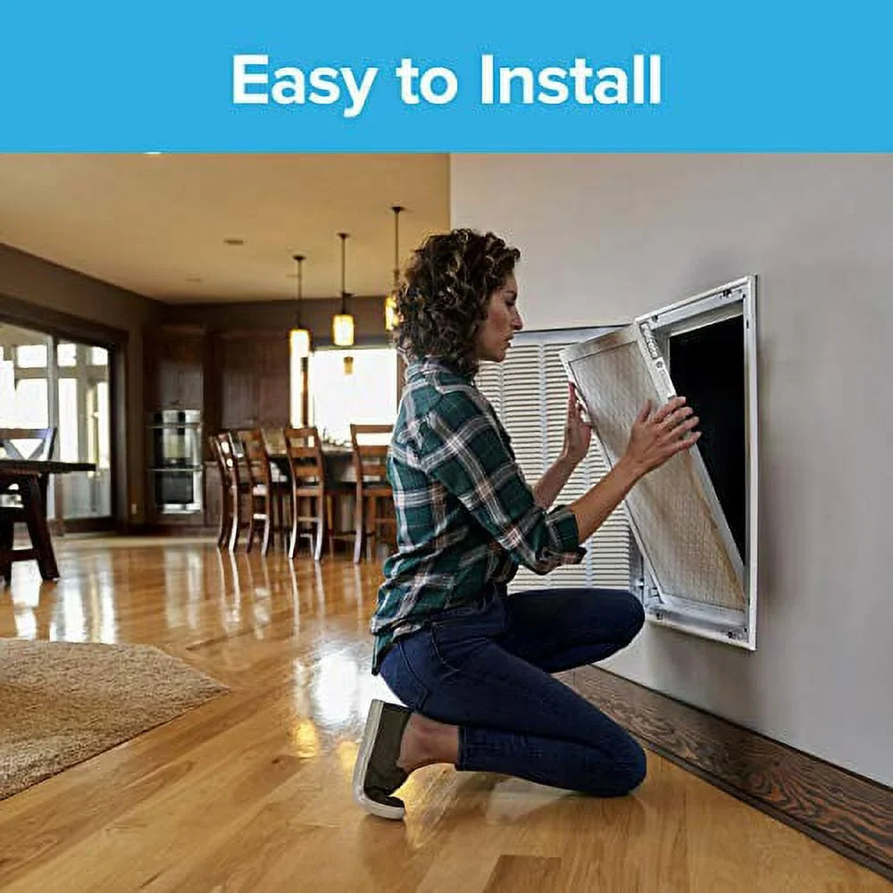 6-Pack Living 0.78) Allergen, (exact dimensions Filtrete 22x22x1, 21.69 Air x AC Healthy Ultra Furnace 21.69 x 1500, MPR Filter,