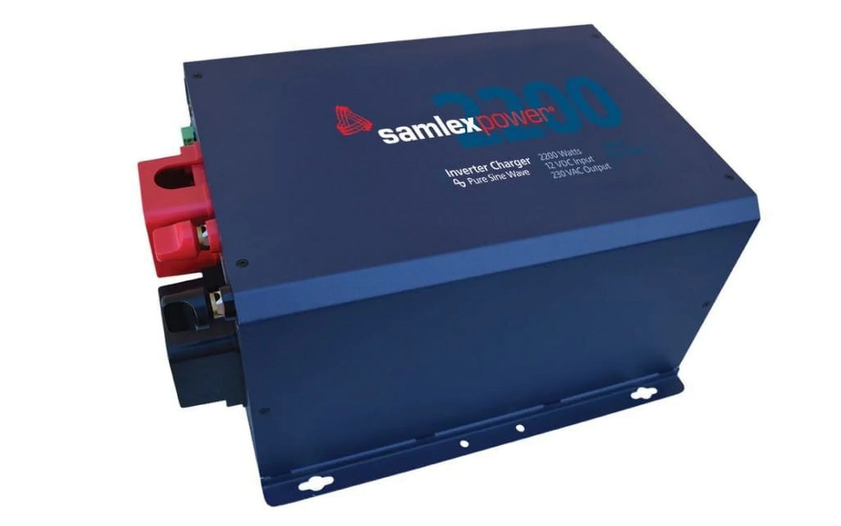 Battery Off-Grid 12 EVO-2212E Hz W VAC Samlex VDC Inverter 230 2200 50 Sinewave