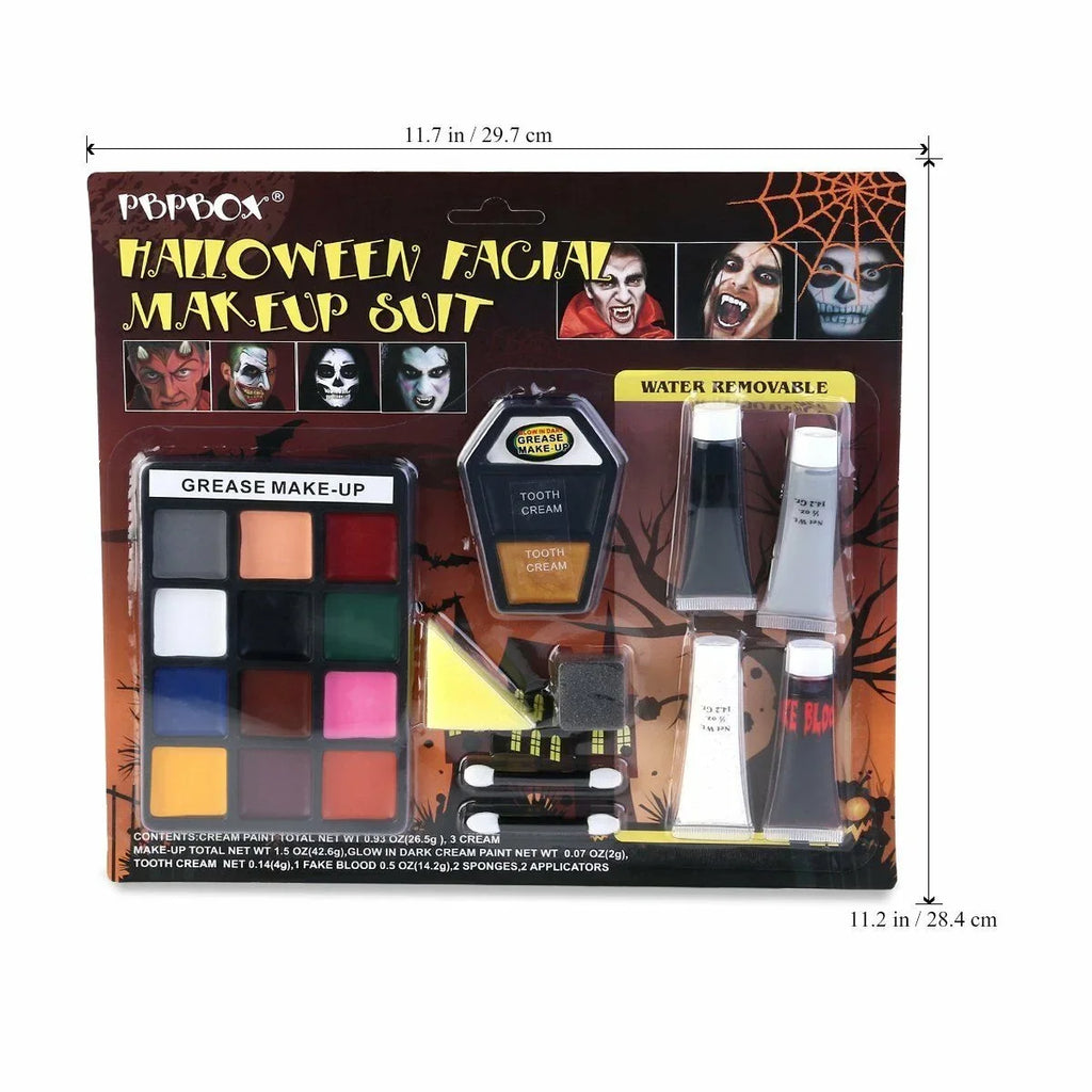 Paint Face Vampire Halloween Zombie Makeup Kit for PBPBOX