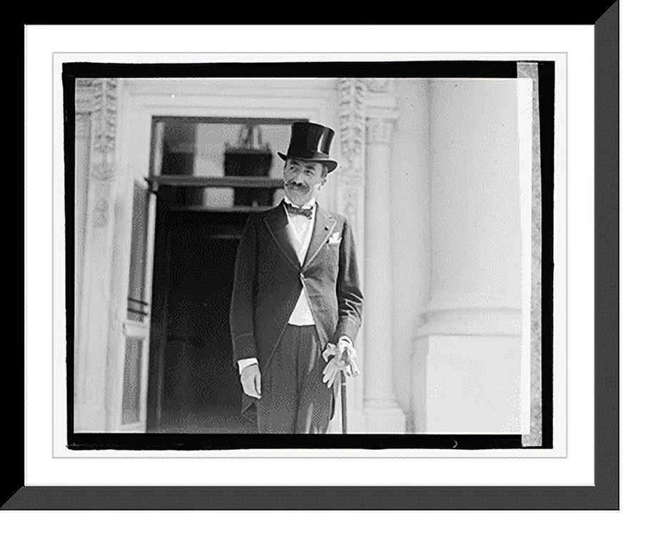 Baron x Marchienne, Cartier Framed Print, Historic 21-7/8" de 6/12/22, 17-7/8"