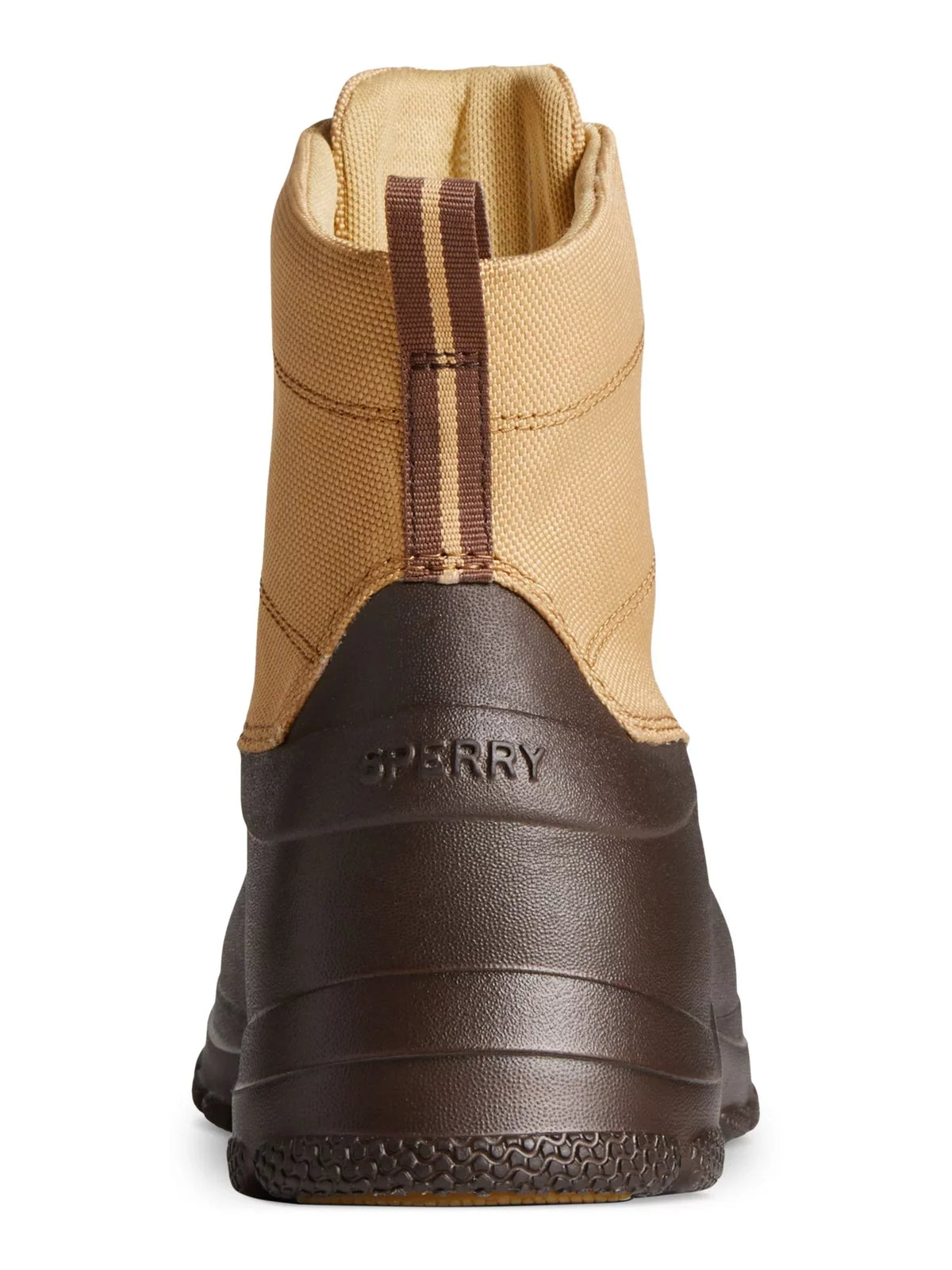 Mens Cushioned Media Round Waterproof Lace-Up Beige Mixed Tab SPERRY 7 Pull Lightweight Boots Toe Duck