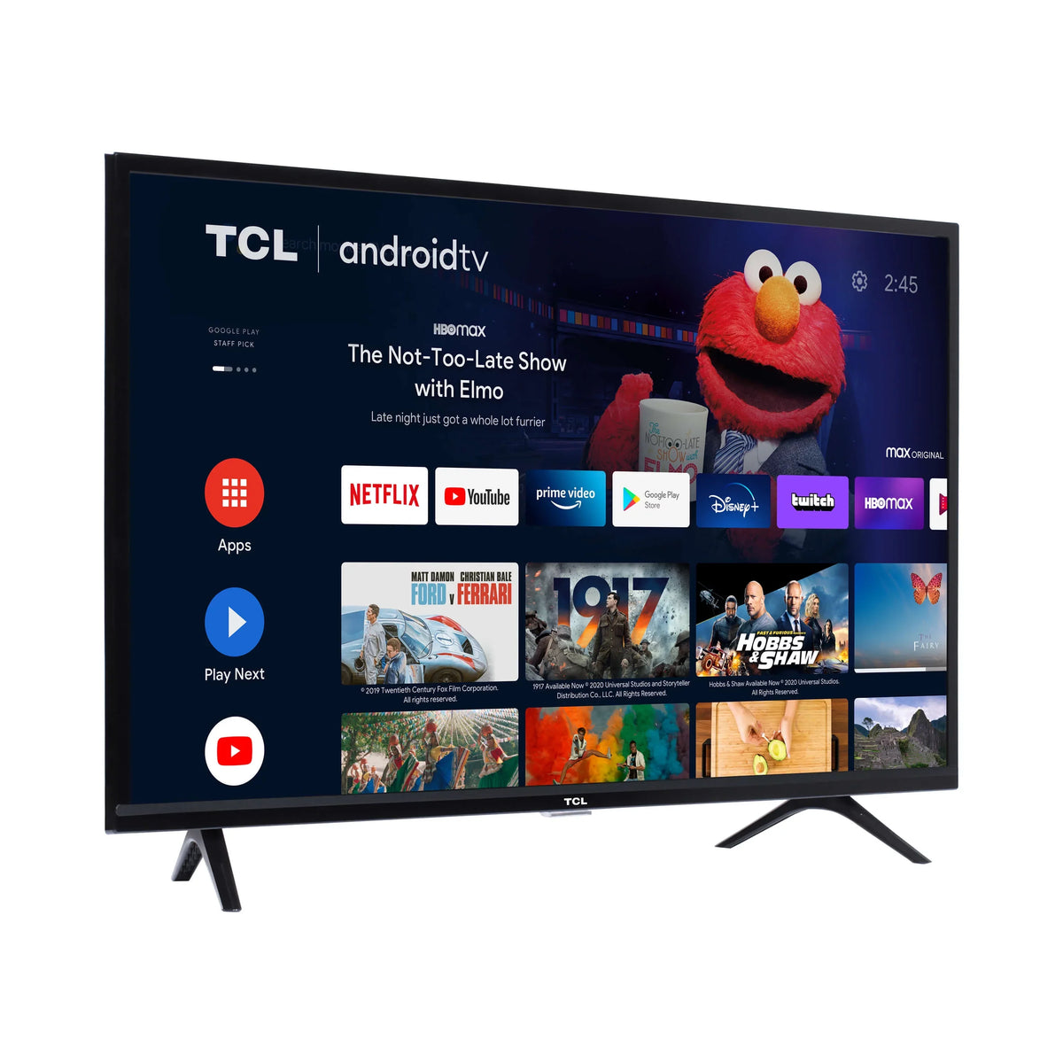 (1080p) 40" FHD TCL Android Class LED (Refurbished) 3-Series Restored 40S334 TV Smart