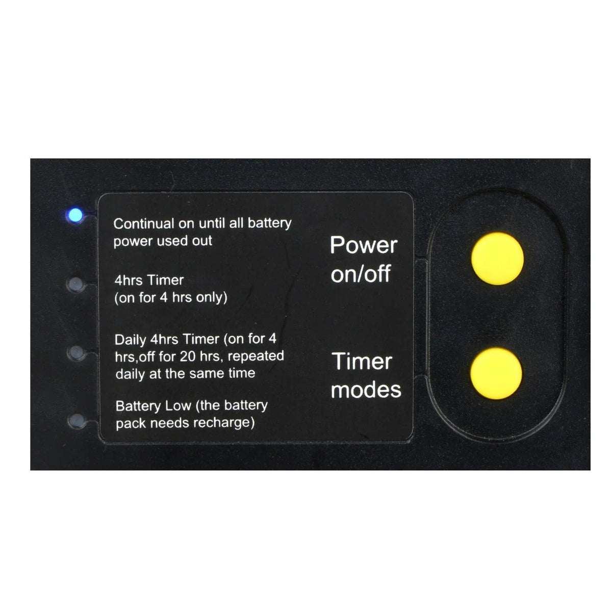 Pond Battery/Timer Watts Water ASC 1.6 Pump Garden LED Solar with Lights Kit