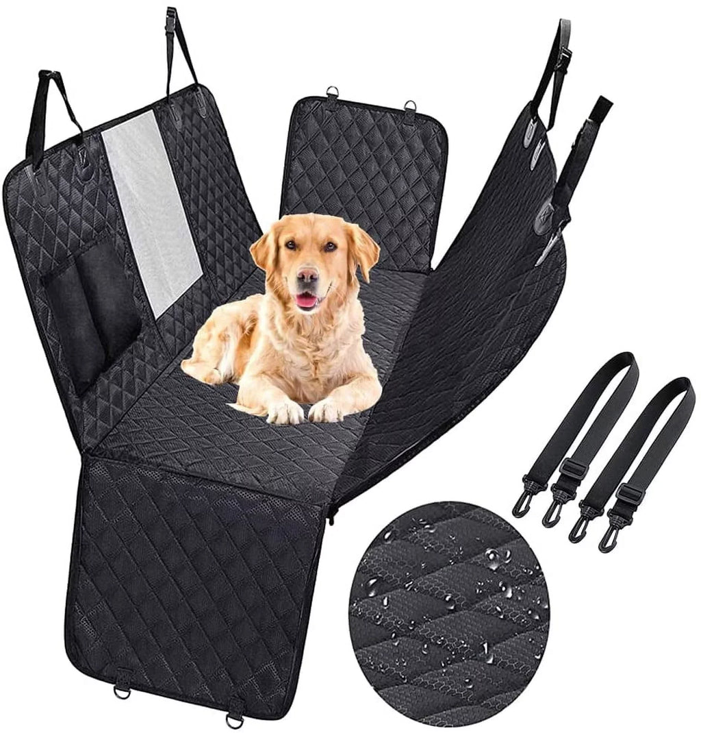 Seat, Dog Dog Cover Hammock Car with Covers Seat Car Back Waterproof & Scratchproof for SUVs Trucks Protection Mesh Dog Cover Window, Dogs Cars