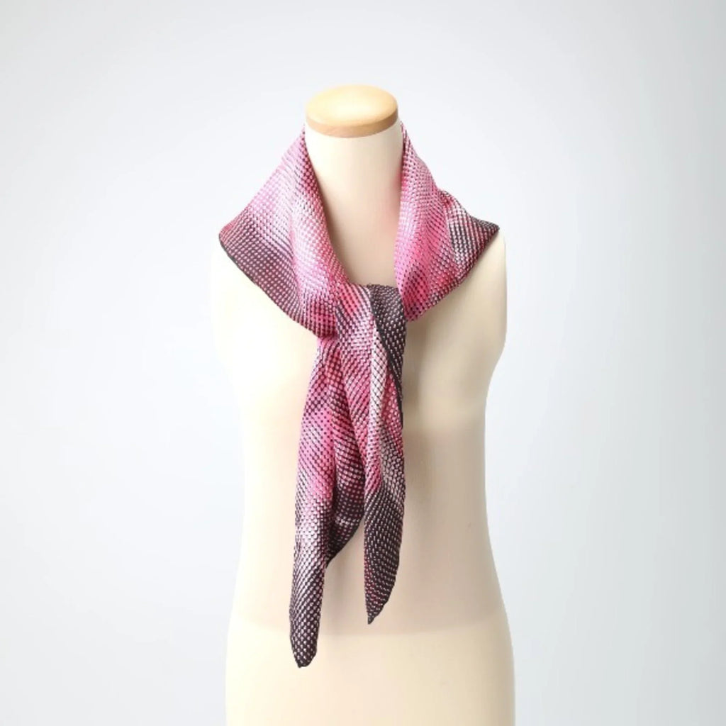 Pink 100% (Good) Gucci Scarf Pre-Owned Dot GUCCI x Silk