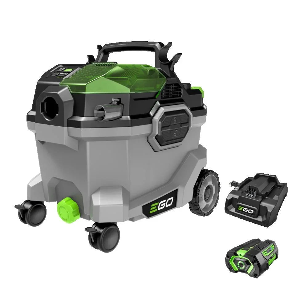 Kit Battery Charger Gallon And Ego With 5Ah Vacuum Wet/dry 9