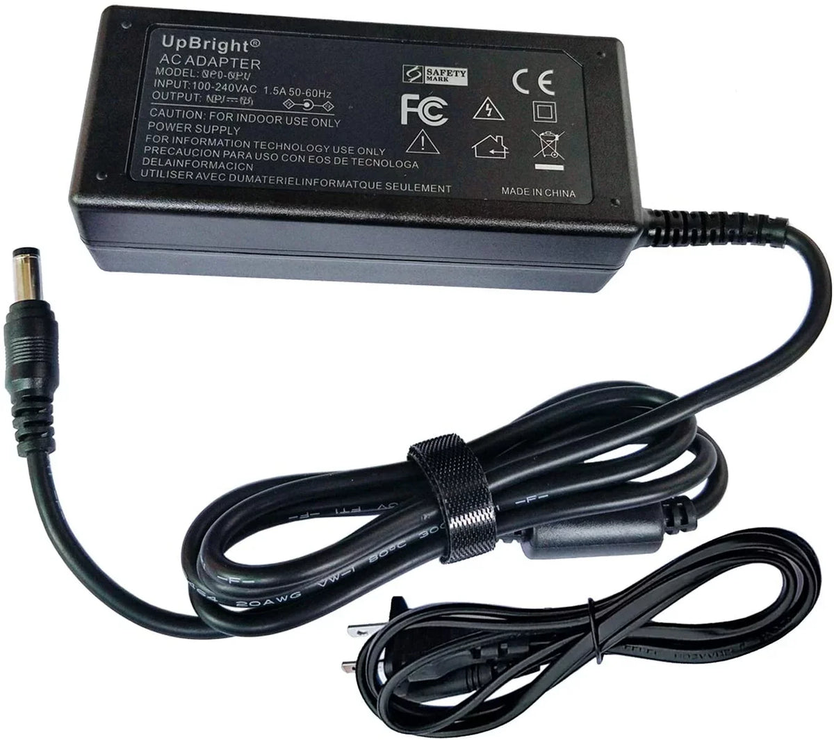 Whole Environmental PSU GreenTech Generation For House Supply Purifier / pureAir Technology Air UpBright Power Battery pure pureAir3000 AC Cord Charger 3000 Next DC by / Switching Adapter New Mains