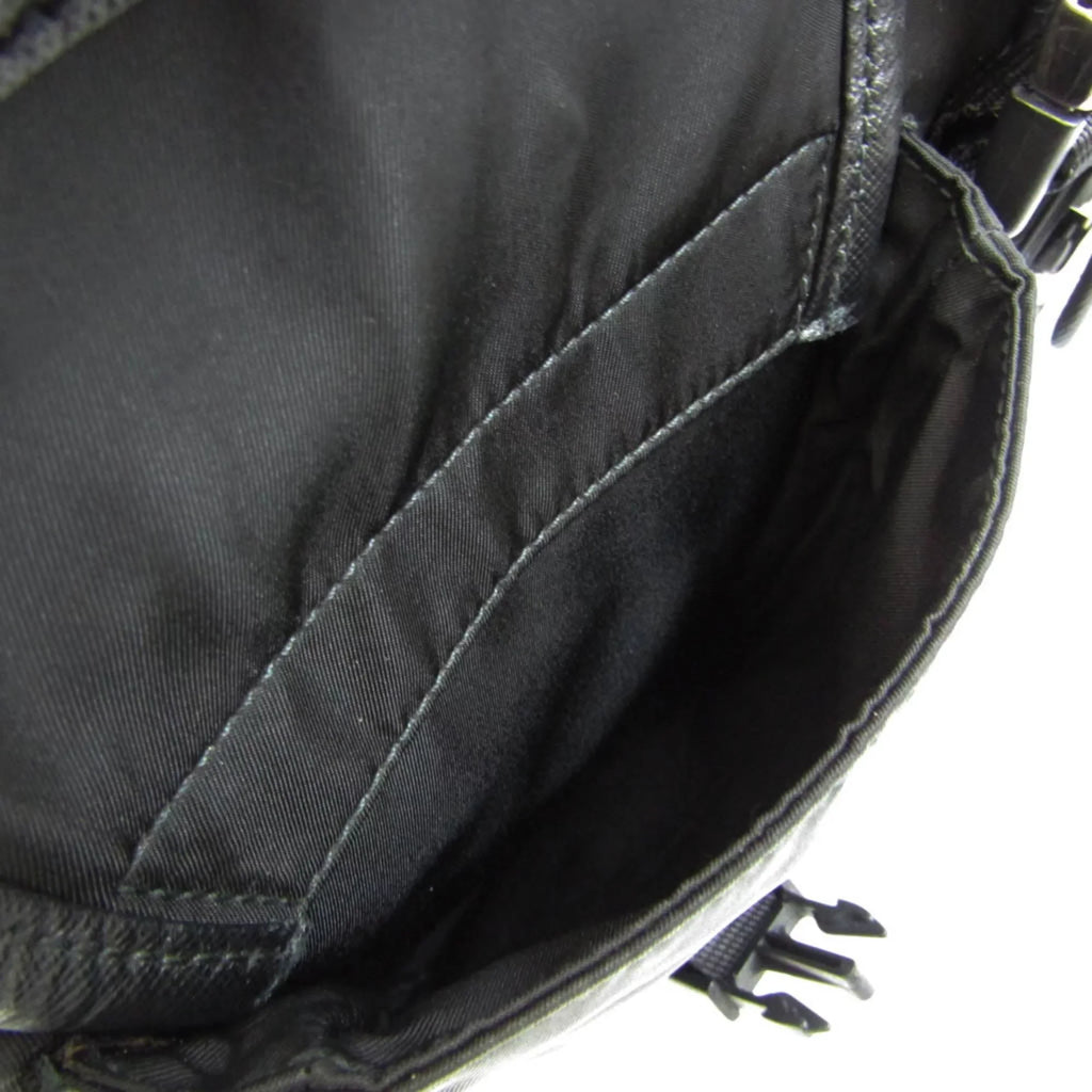 Bag (Good) Shoulder Prada Leather,Nylon Women,Men Pre-Owned