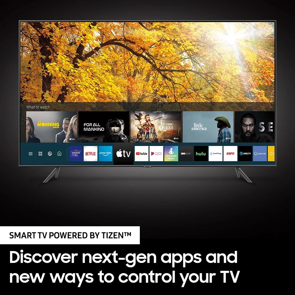 SAMSUNG UN85TU8000 TV LED Crystal HDR with 2020 85" 4K Class Smart UHD (2160P)