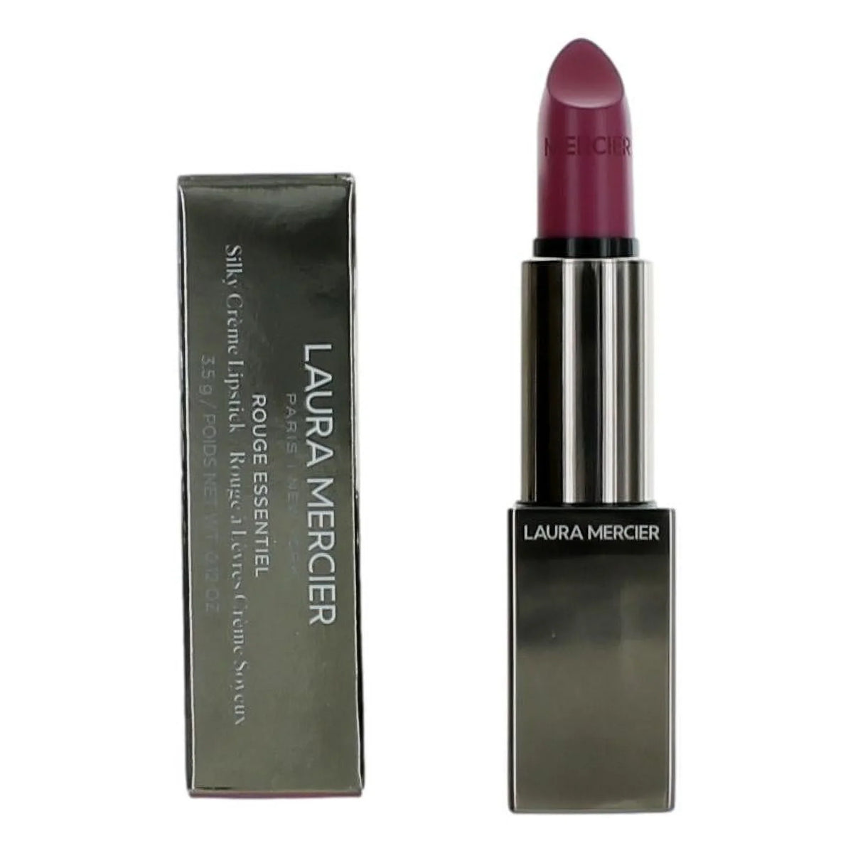 .12 Rouge - by Laura Lipstick Creme Silky Rose Essentiel oz Mercier Mercier, Laura Mauve