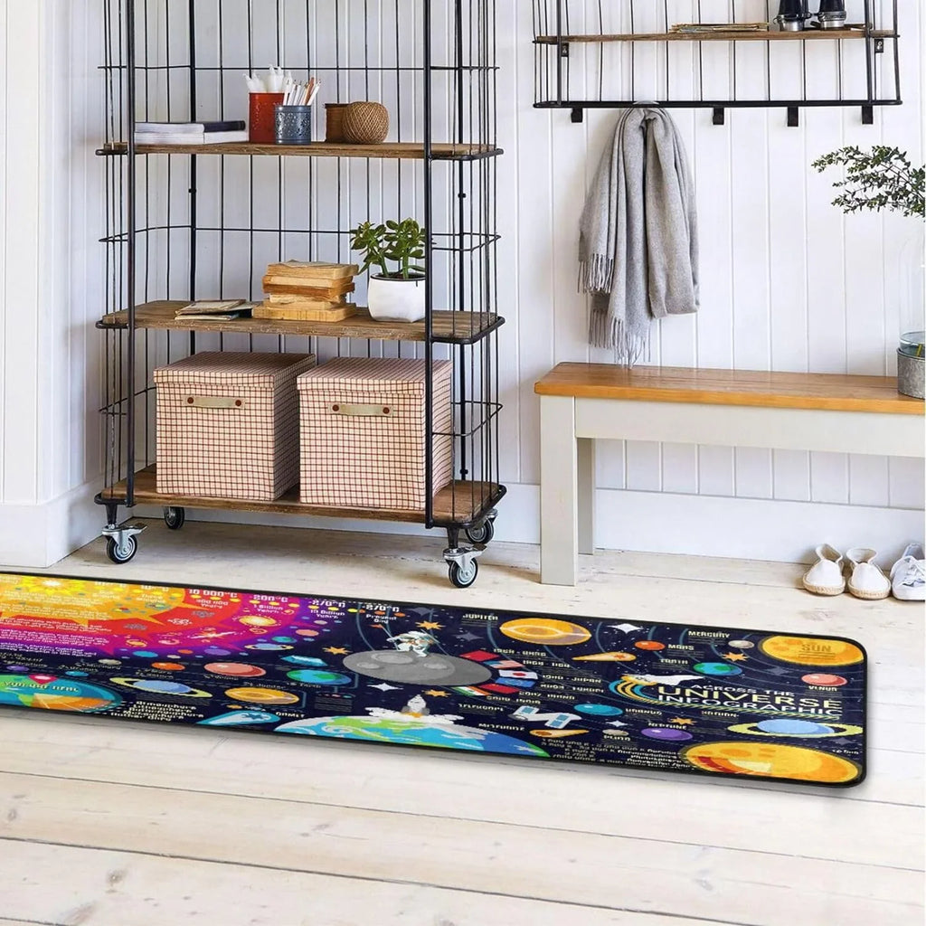 Soft Rug Gifts Ultra Solar 24"x72" Non-Slip Entry Bathroom - System Decor Floor Kitchen Rugs Washable for Area Mat Runner Home