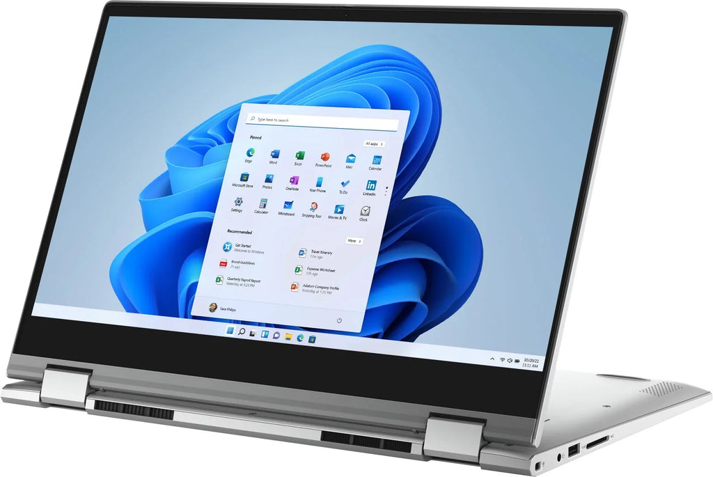 Mouse 8GB DDR4/ HD / Pad UltraTech SSD/ Dell 10/Platinum Webcam/ 6/ Silver/ 14" Touch-Screen Inspiron 256GB Laptop 2-in-1 Bluetooth/ i3-1115G4/ / 11th Intel WiFi Win Bundled Core with Gen 5000