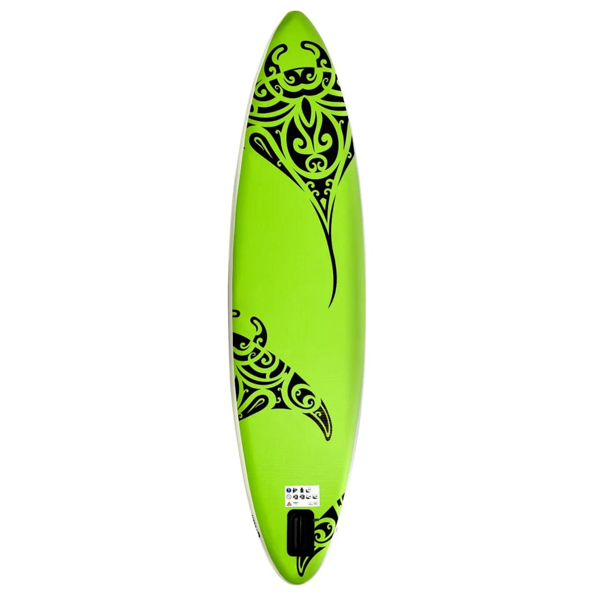 Set Andoer Paddleboard Green Inflatable 126"x29.9"x5.9"