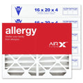 Filters FR1000M-111, 6-Pack for Air Filter Rodgers 16x20x4 White AIRx FR1000M-108 11 Replacement MERV Allergy