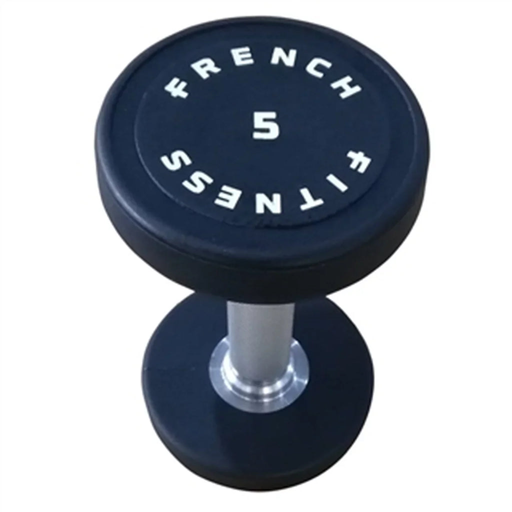 Style 5-75 French Fitness Set, Dumbbell Round Urethane Pro lbs (New)