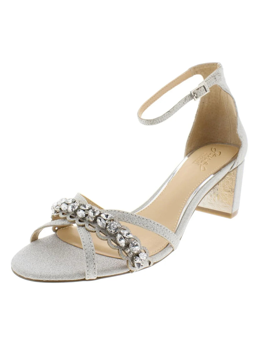 Patent Mischka Jewel Badgley Block Sandals Leather Evening Womens Heel Giona