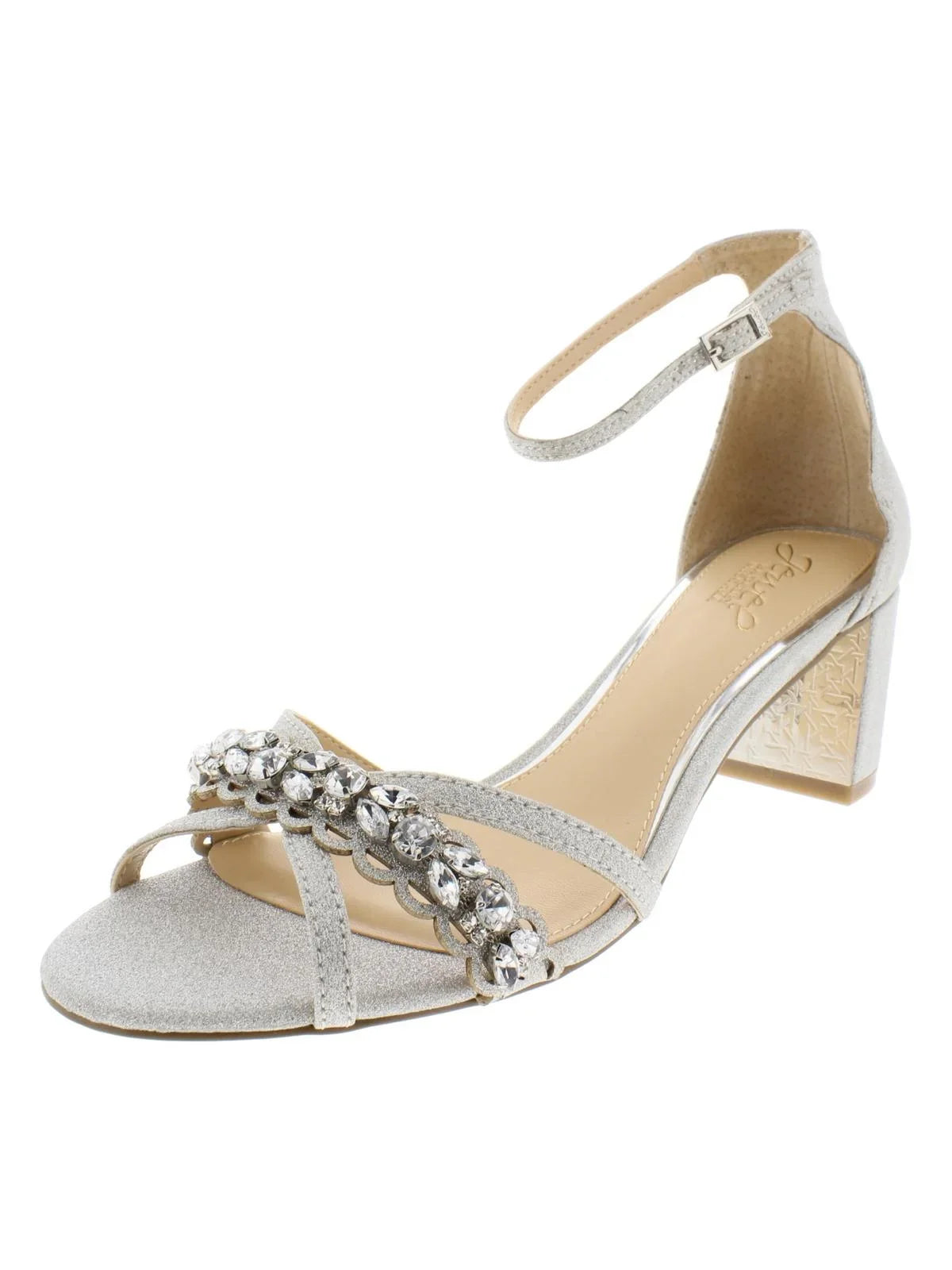 Patent Mischka Jewel Badgley Block Sandals Leather Evening Womens Heel Giona