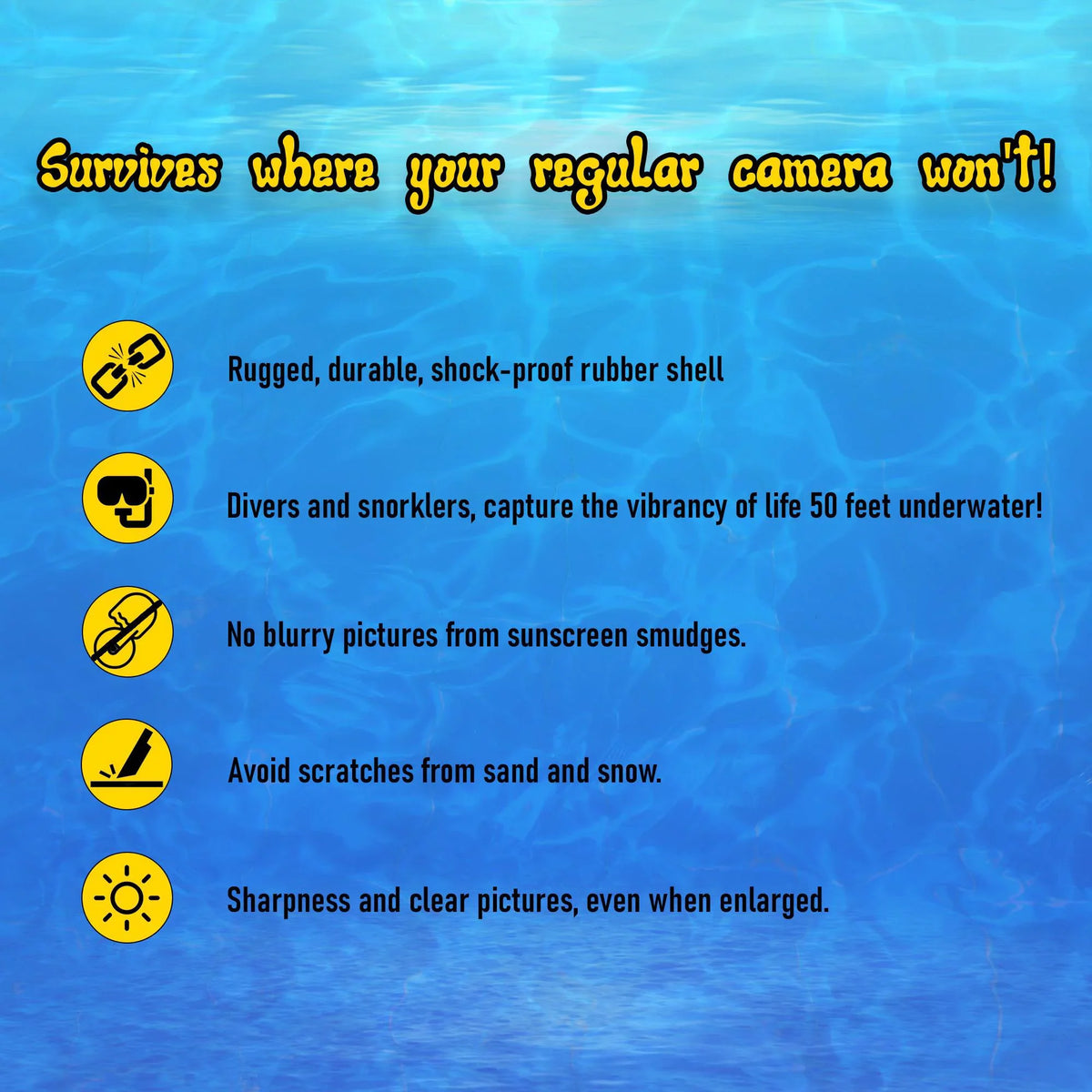 and Sport Kodak Waterproof Use Pack With Strap 2 Camera Floating Single Cloth
