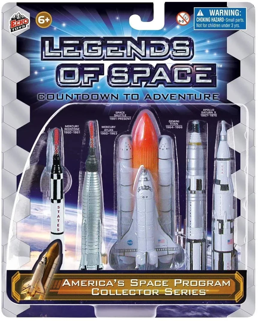 Mercury, Shuttles Collector's Set Set Space Apollo, Rocket NASA Saturn 5 Space - Spaceship - And Piece Rockets Gemini, Program Intera