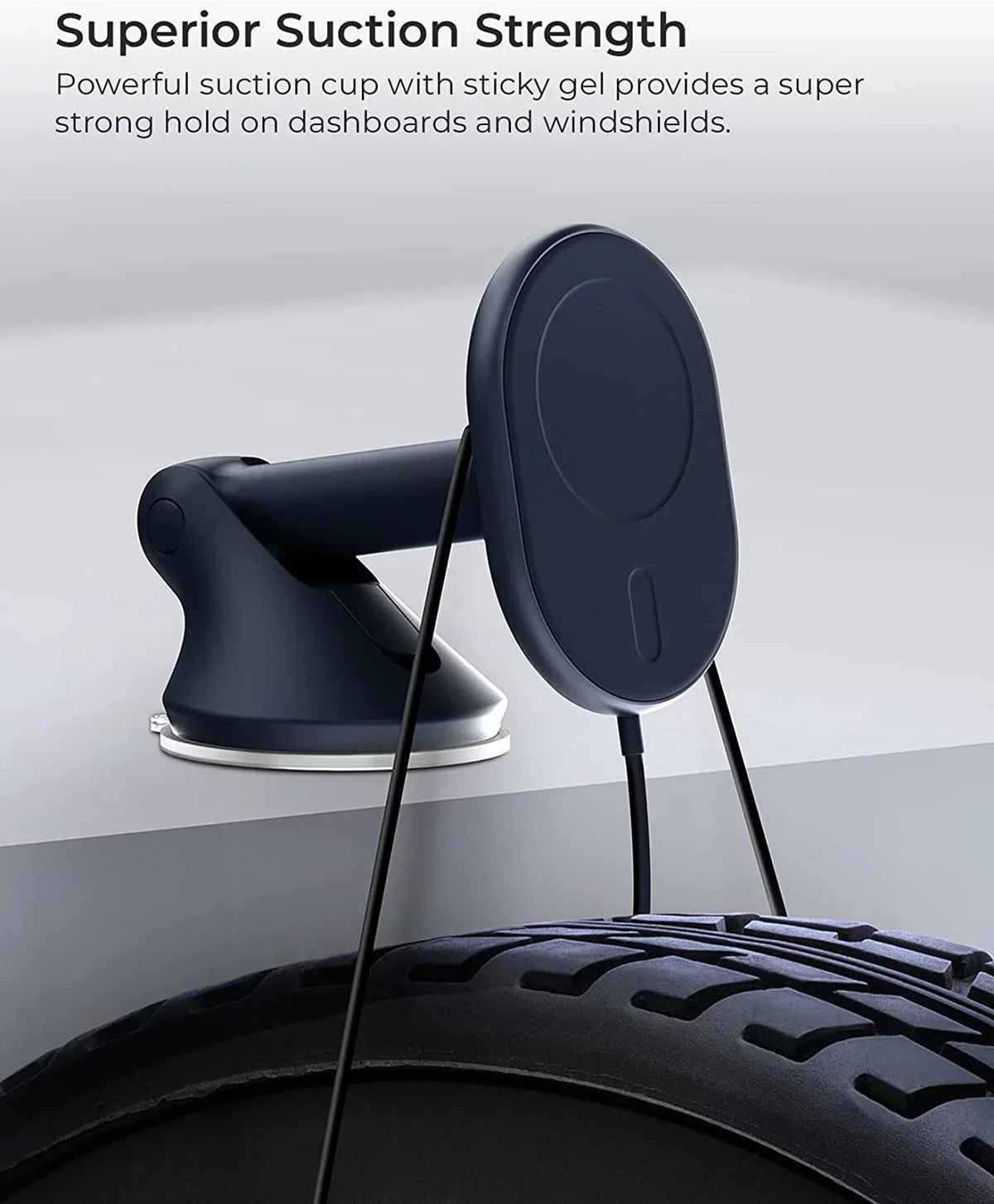 Magnetic Charging Compatible & MagSafe Velox iOttie Plastic Dash Windshield Mount, , Wireless