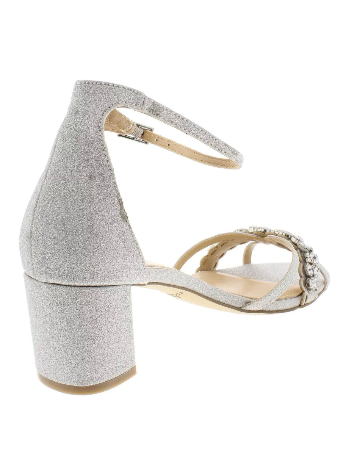 Patent Mischka Jewel Badgley Block Sandals Leather Evening Womens Heel Giona