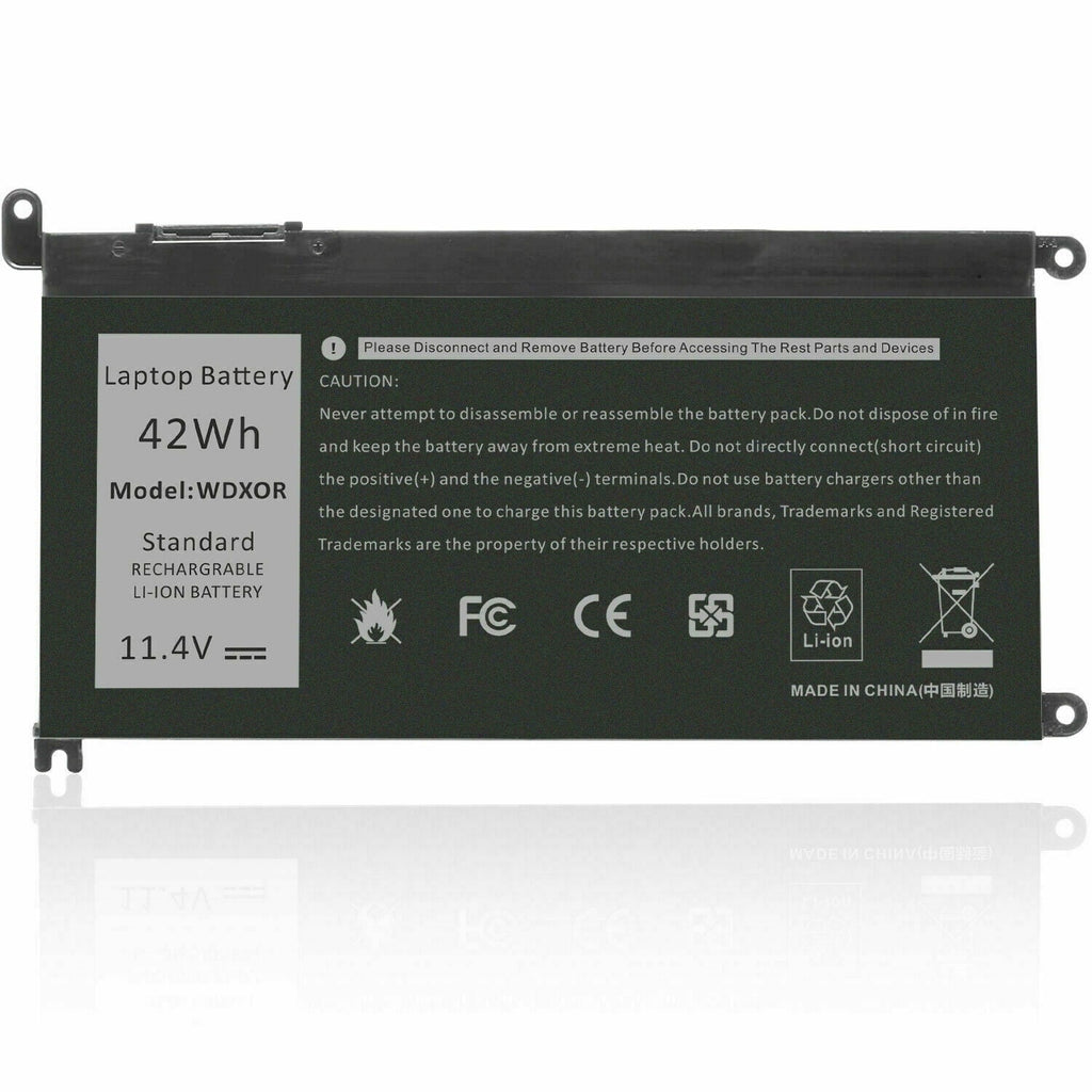 Battery WDX0R For WDXOR 5770 CYMGM 17 Inspiron Dell 42Wh