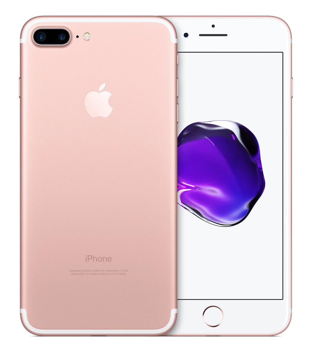Rose - 7 (Good) Unlocked Apple iPhone 128GB - Gold Carrier Pre-Owned Plus