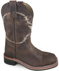 Smoky Leather Logan Mountain Western Boots Toddler