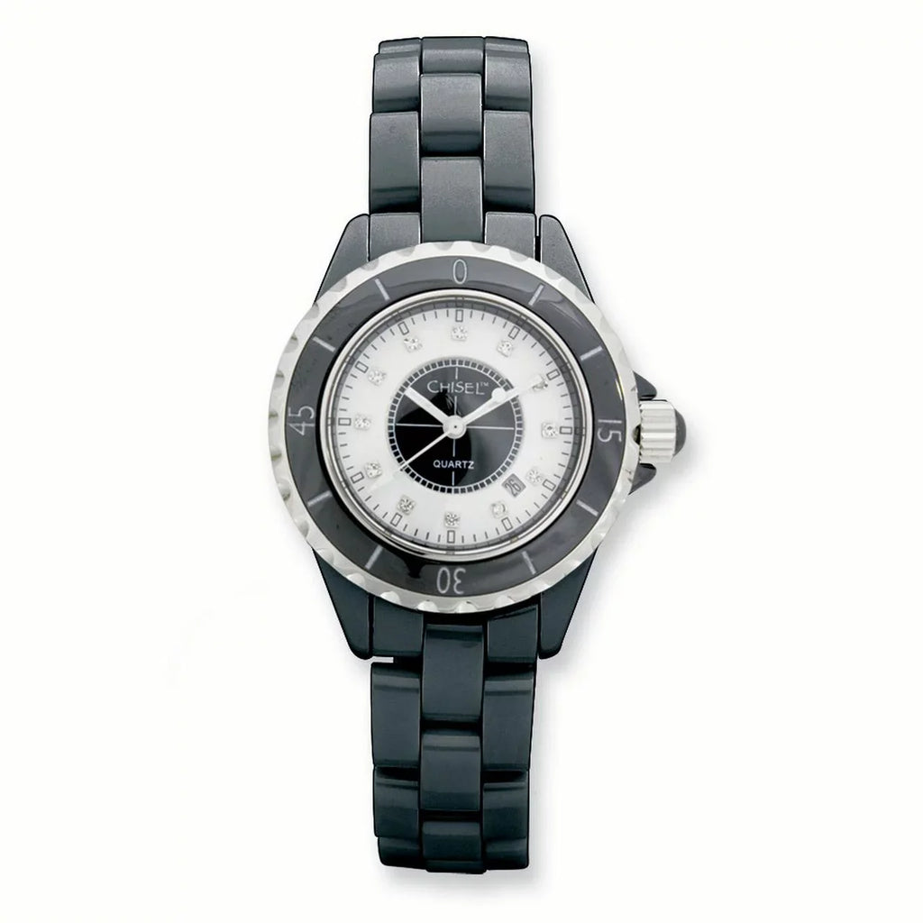 Ceramic/ Dial White & Ladies Watch