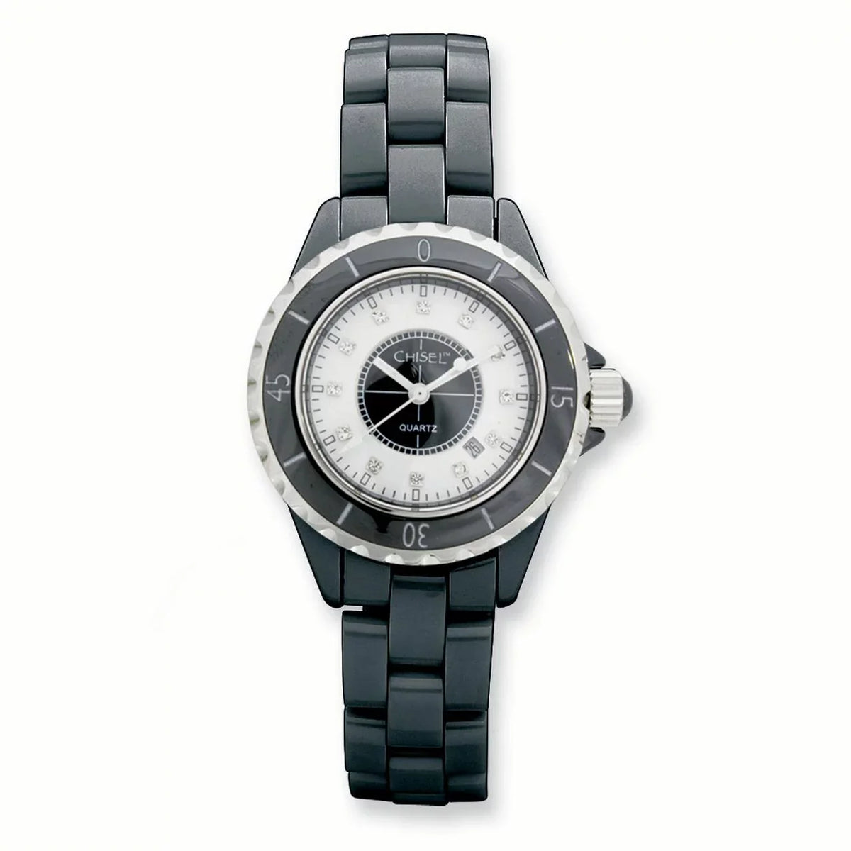 Ceramic/ Dial White & Ladies Watch