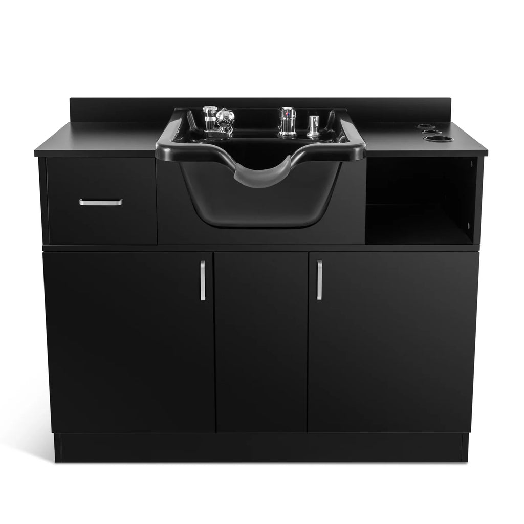 Artist Hair USB,Hair Salon Dryer Trap,Drawer() hand Beauty Sink Station Holes,P Backwash with Shampoo