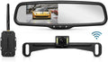 T1400 View No Camera Up Vision AUTO-VOX Camera Camera Interference, with Back Backup Night Monitor Upgrade Wireless Mirror Car/Trucks, for Super Look Rear OEM Waterproof