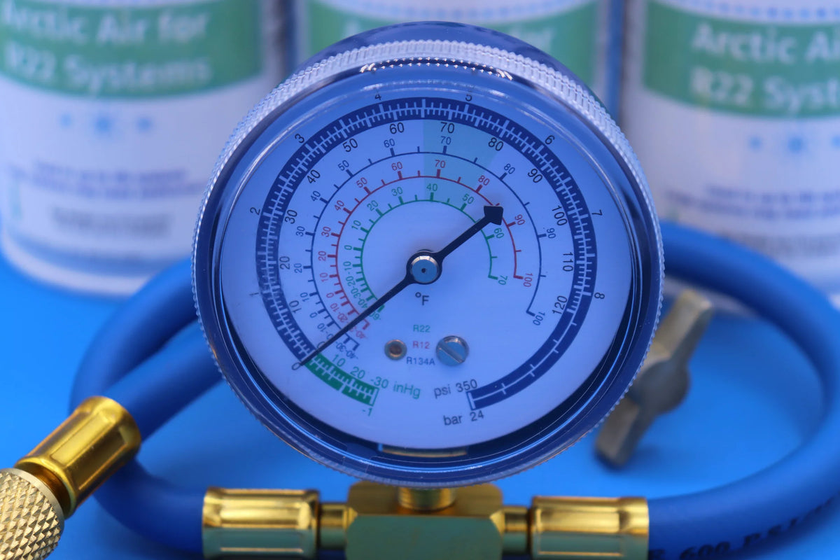 R22 for R22a, systems, gauge, Arctic cans a and R-22a Air 3 Envirosafe