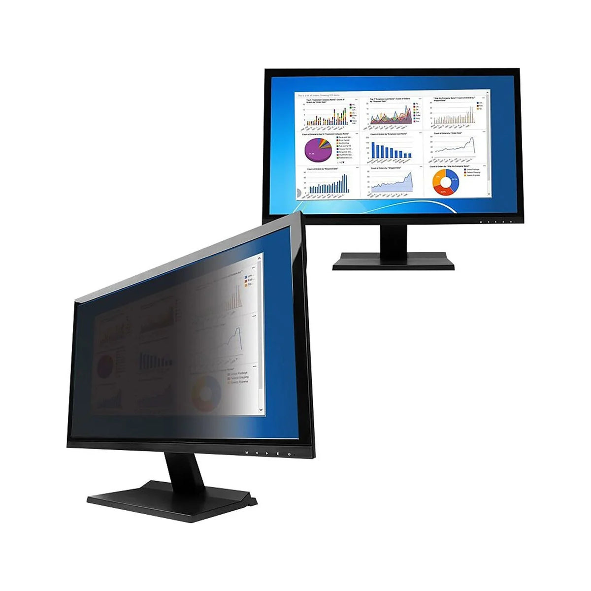 Privacy V7 for Frameless 22.0" Monitors Desktop Filters Widescreen