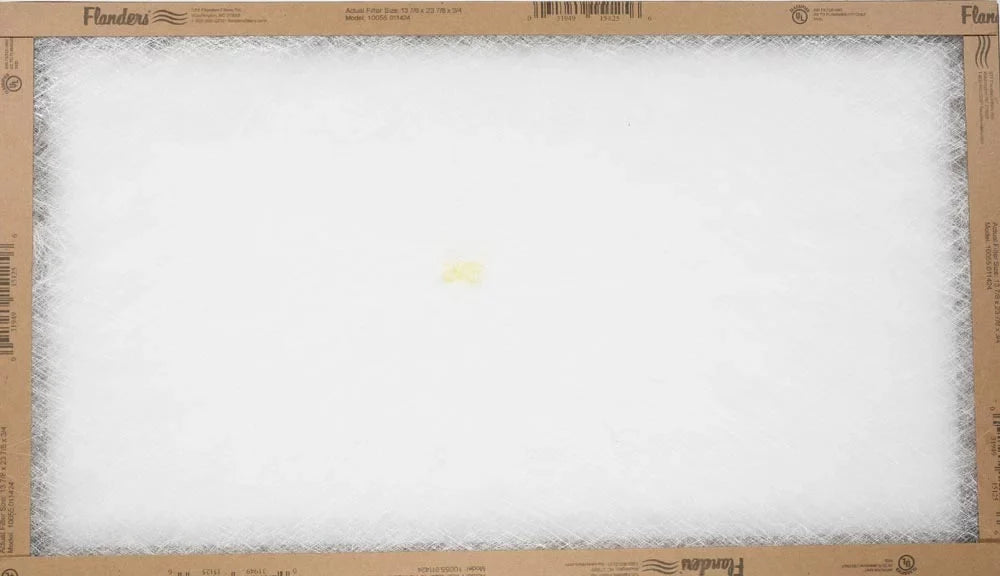 x 14" (1 24" Air Flat x Pack) Furnace II Panel Filter AAF EZ Flanders Flow 1"