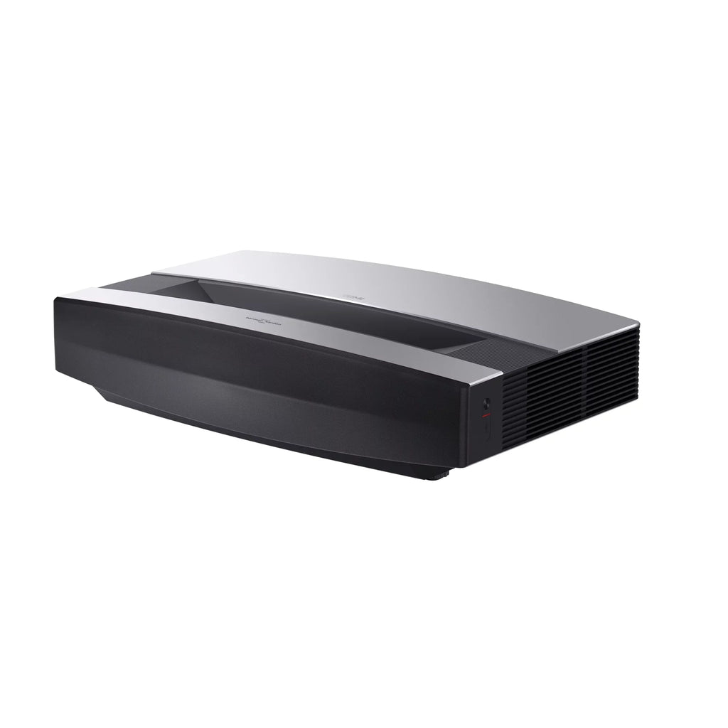 OS AURA TV Laser with 4K Short Kardon Ultra Projector Android Harman Speakers, XGIMI Throw