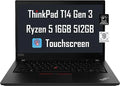 3-Yr 14" ThinkPad Laptop, Lenovo RAM, Gen 512GB Pro 6-Core(Beats 3 Fingerprint, (AMD Business Webcam, Win FHD Backlit, SSD, Ryzen 11 16GB Warranty, DDR5 WUXGA T14 6650U, i7-1165G7)) Touchscreen Pro 5