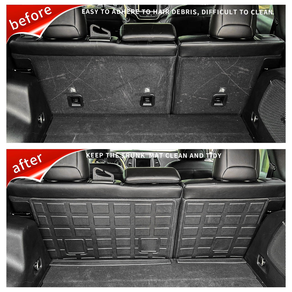 Back Trunk with TPE Seat Cover Seat Cherokee Cherokee 2019-2023 Weather Liner Back All Cover Mat 2022 Protector (Backrest Mat Cargo Jeep Cargo Mats) Accessories Compatible