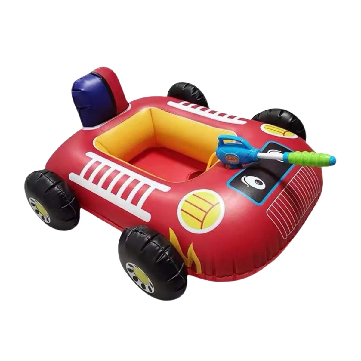 Floats Red for Design Pool Cartoon Raft Kids Beach Floats Squirt with Pool Car Water