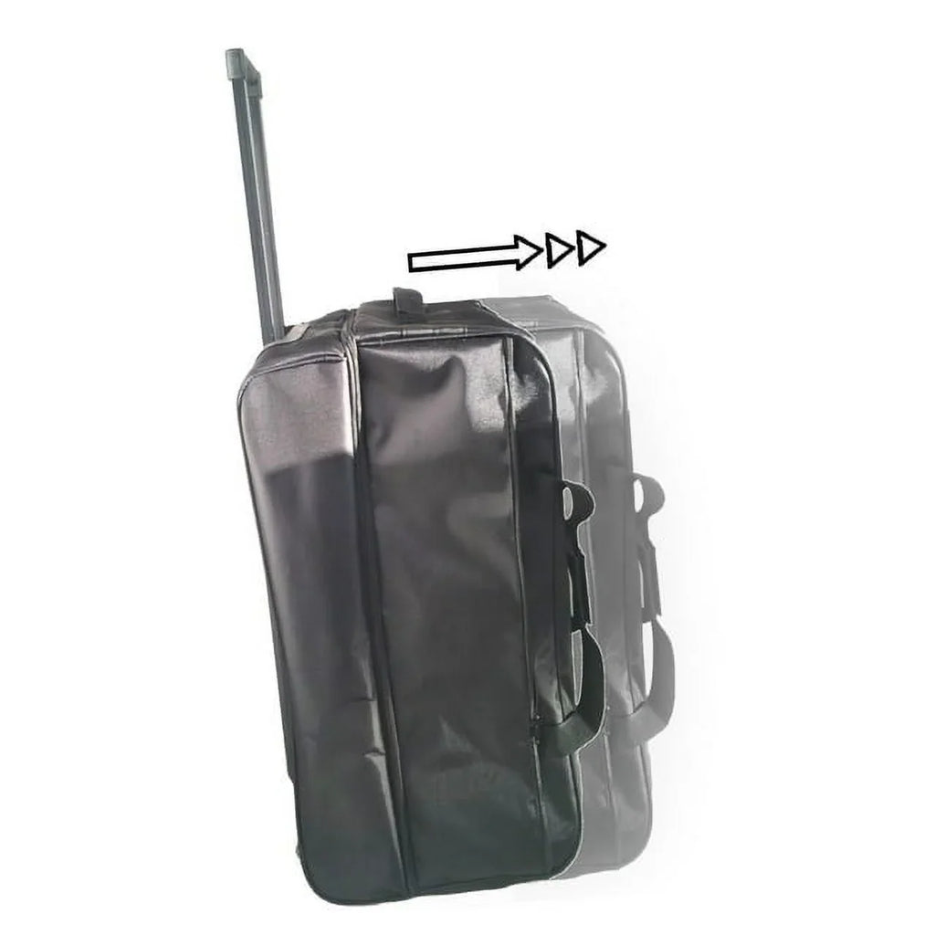 Bag Gear Multi-Pocketed Telescoping & Duffel Rolling Wheels 28" , Handle Factor - X with Travel