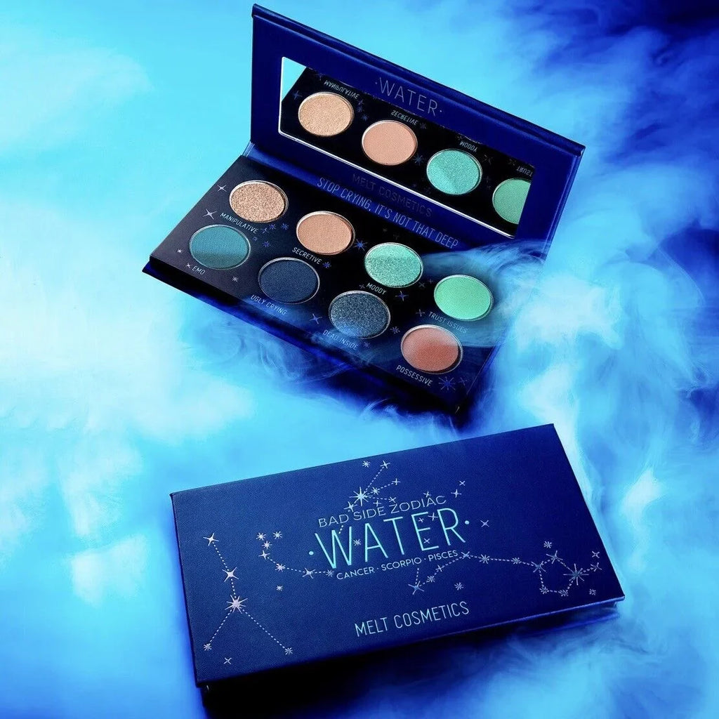 Cosmetics Melt Eyeshadow Zodiac Side Pisces Mini Water Cancer Palette Bad Scorpio