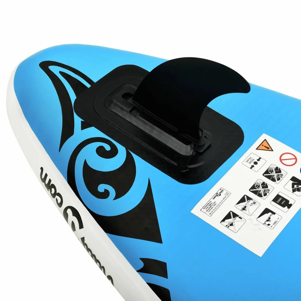 Blue Paddleboard Set 120.1"x29.9"x5.9" Inflatable
