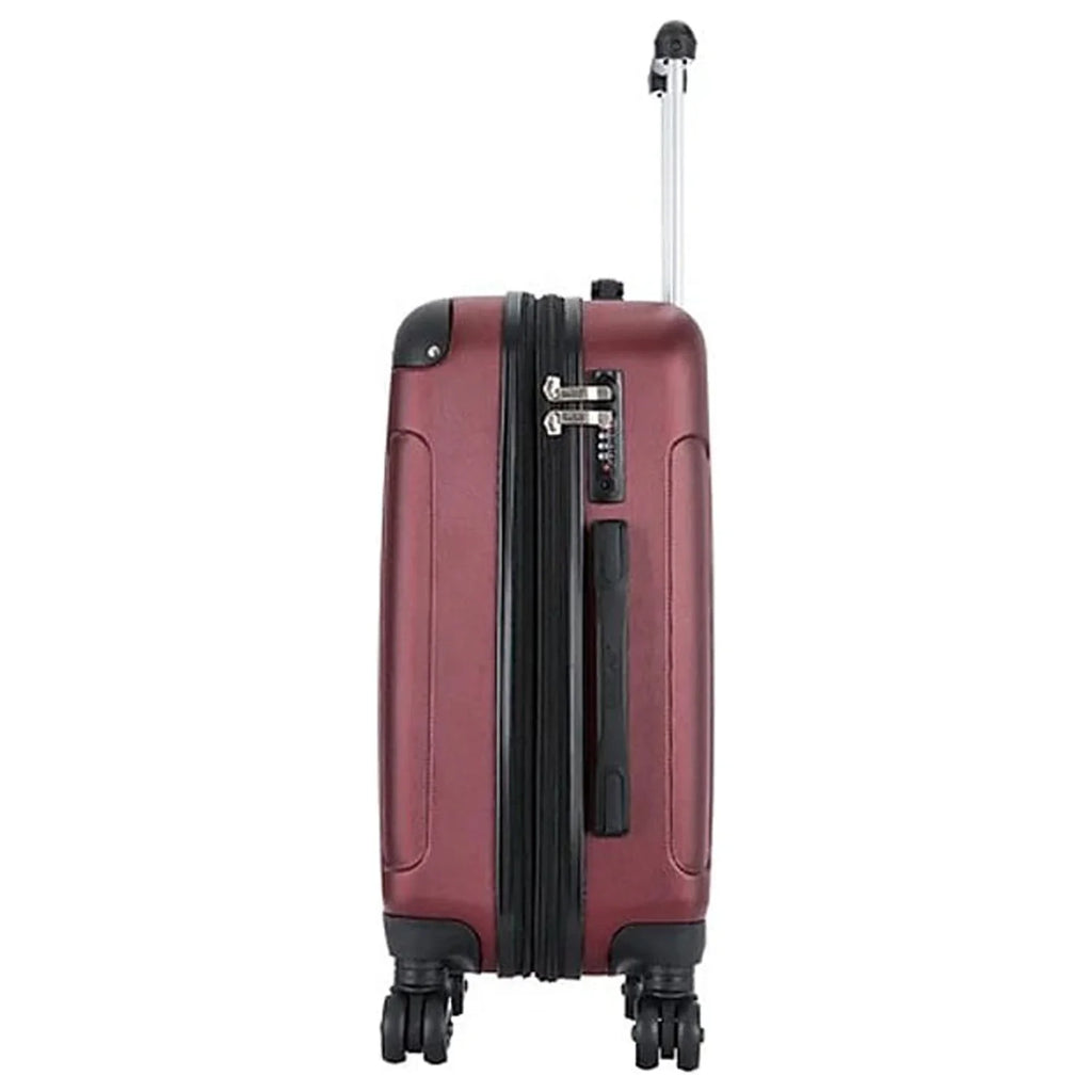 INTELY 4-Wheel (DKINT00S-WIN) Luggage Spinner DUKAP Plastic Wine