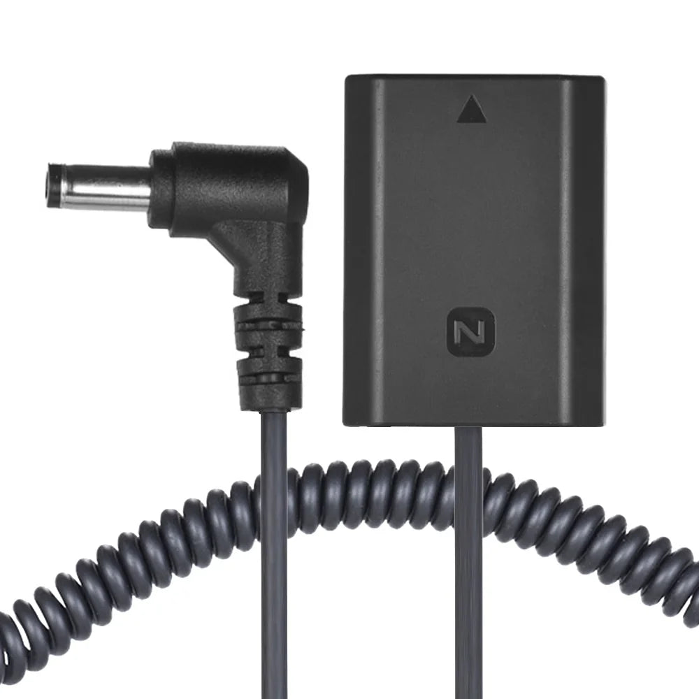 7299 Coupler Connector A7SIII Spring Battery A9 Dummy A7III for NP-FZ100 Pack A7RIII Cable DC Sony