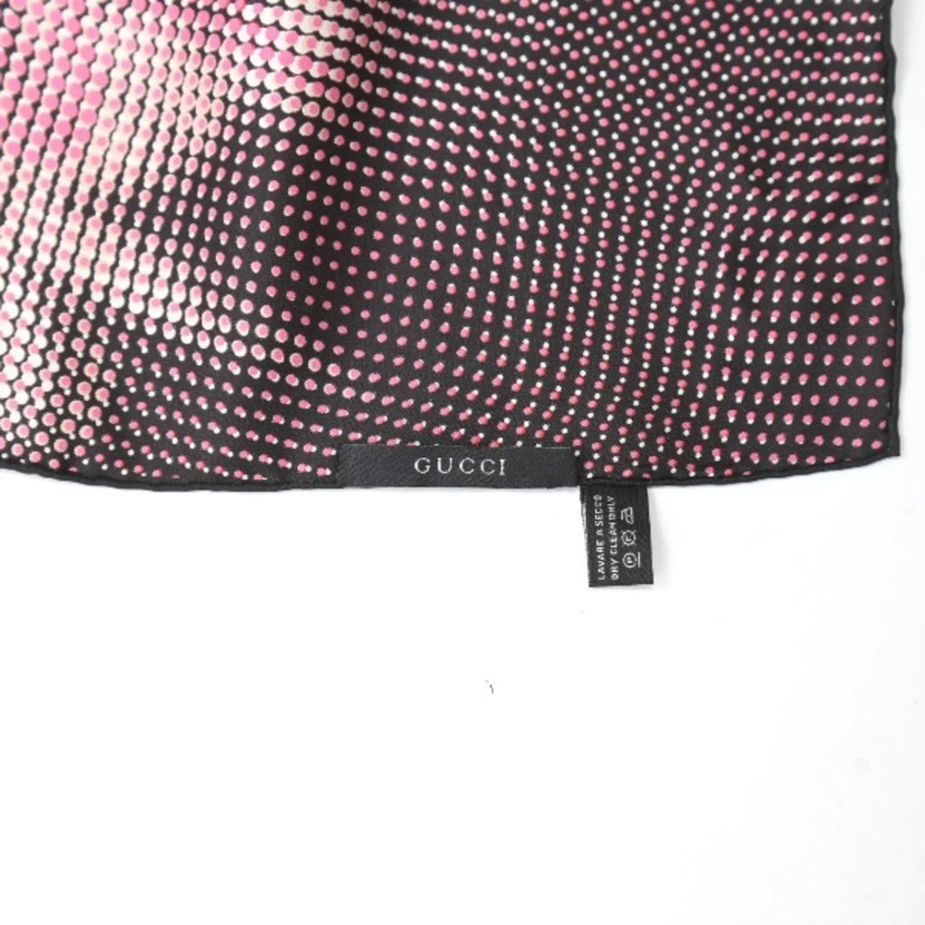 Pink 100% (Good) Gucci Scarf Pre-Owned Dot GUCCI x Silk