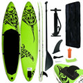 Set Andoer Paddleboard Green Inflatable 126"x29.9"x5.9"