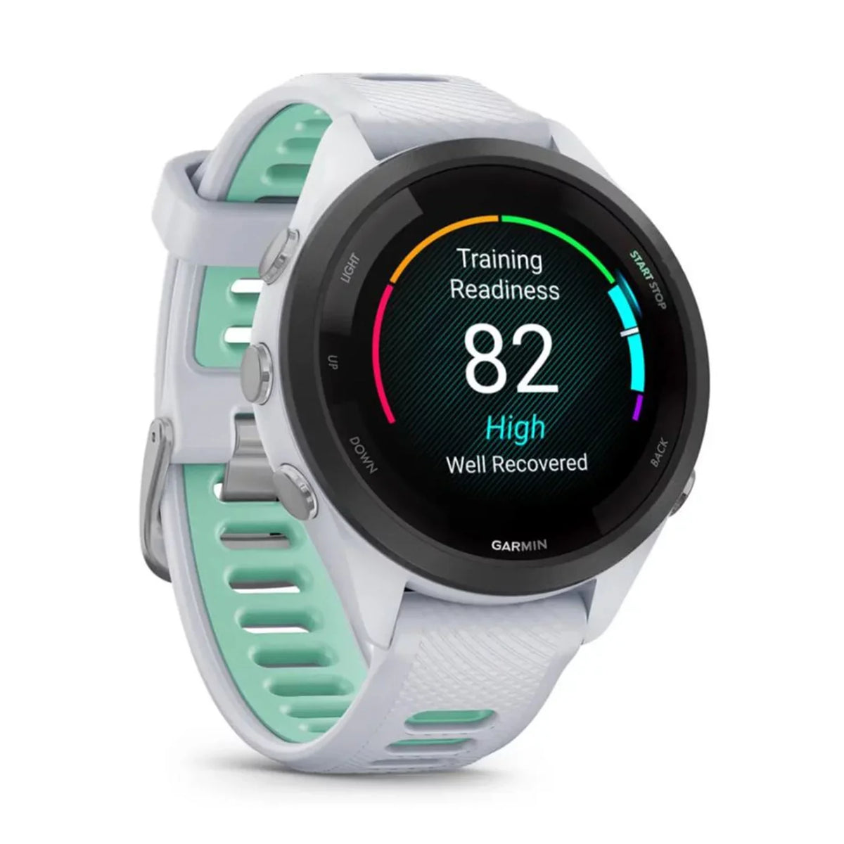 (White) with Kit, Adapter, Extended Cleaning Charging Garmin Protection Cable and 265S and USB-C 6Ave Bundle Smartwatch Forerunner
