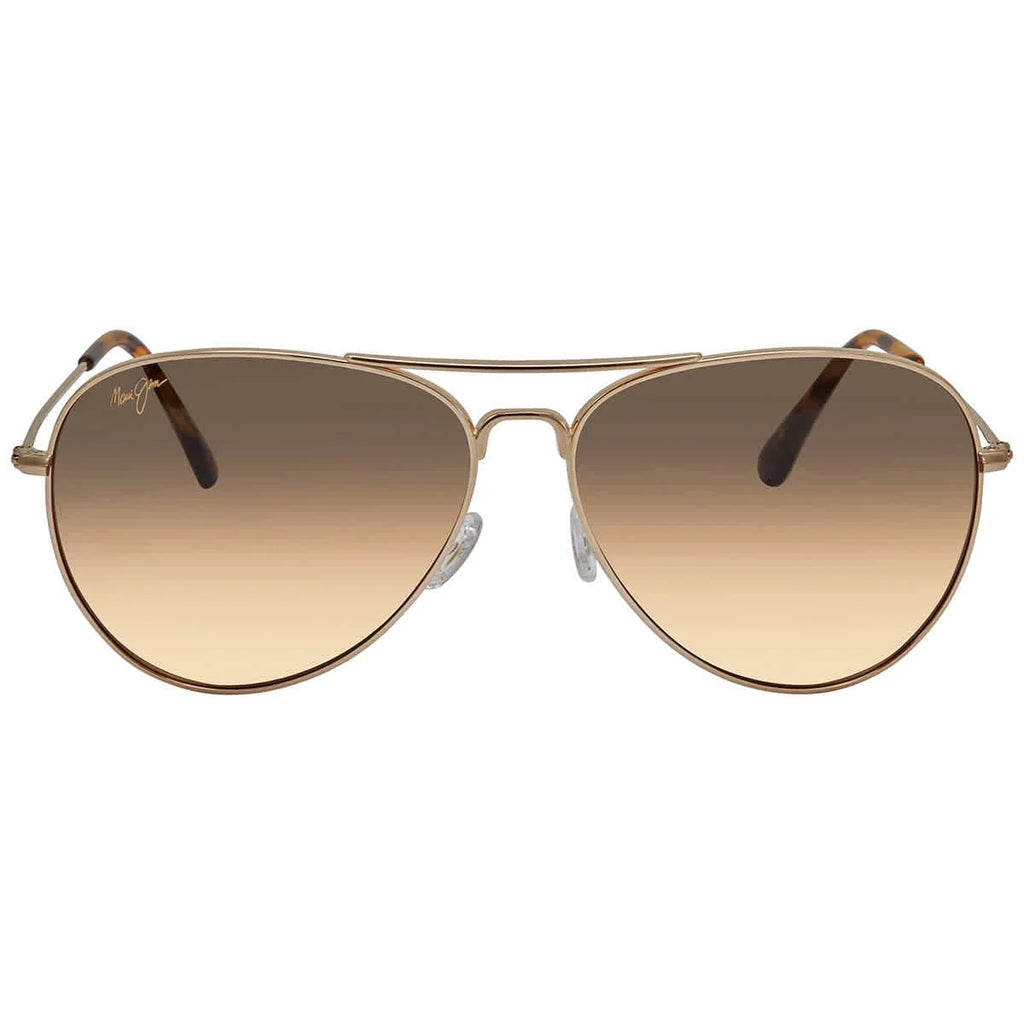 Maui Bronze HS264-16 61 Pilot Mavericks Jim Unisex Sunglasses HCL